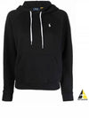 Women's Embroidered Logo Long Sleeve Hoodie Black - POLO RALPH LAUREN - BALAAN 2