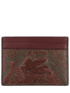 Tesuto Paisley Card Wallet Brown - ETRO - BALAAN 2