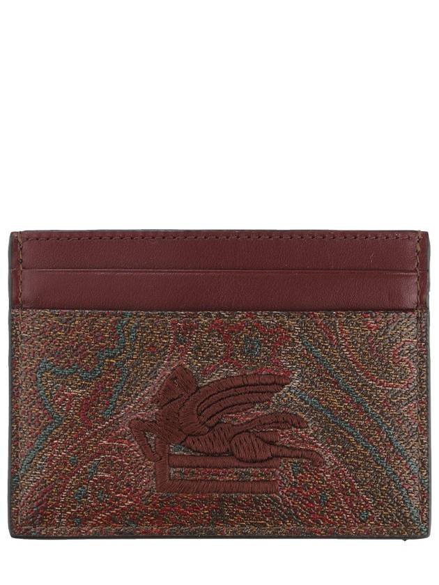 Tesuto Paisley Card Wallet Brown - ETRO - BALAAN 2