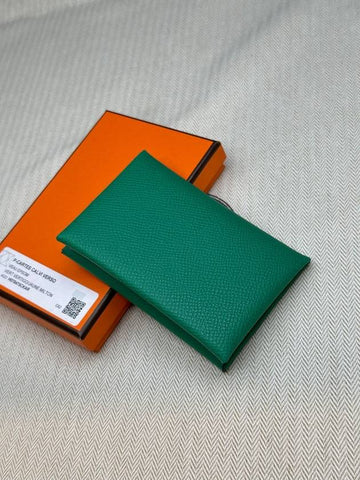 Calvi card wallet Absom Vertvertigo Jeanne Milton H078475CKAR - HERMES - BALAAN 1