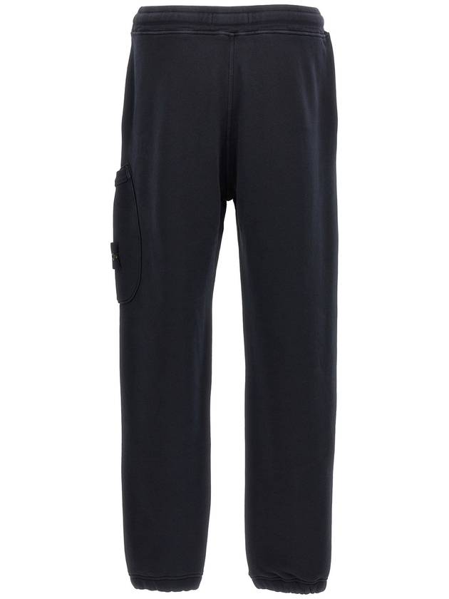 Cotton Cargo Jogging Pants Navy - STONE ISLAND - BALAAN 3