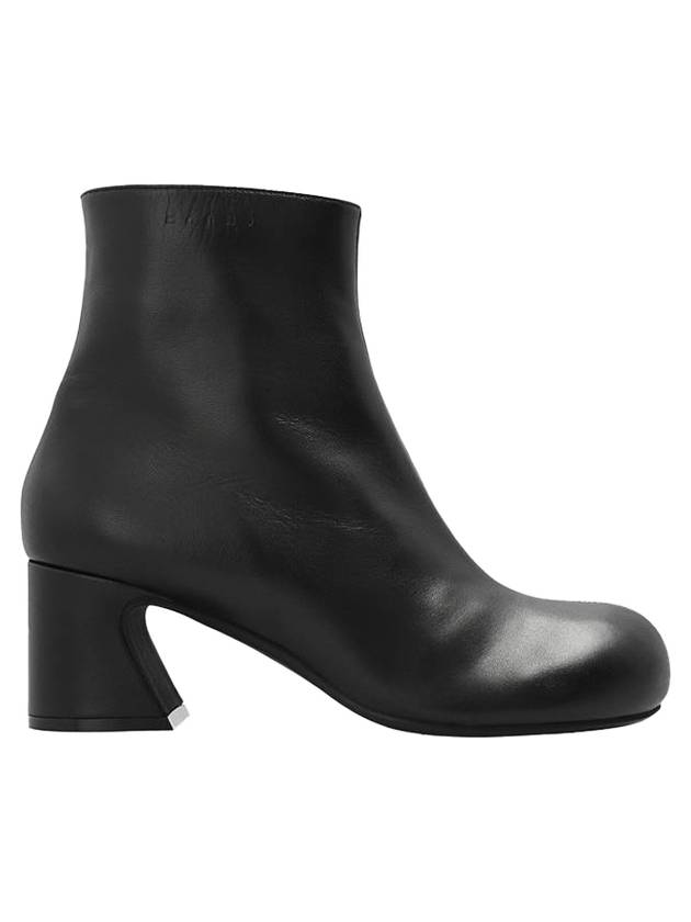 Leather Middle Boots Black - MARNI - BALAAN 1