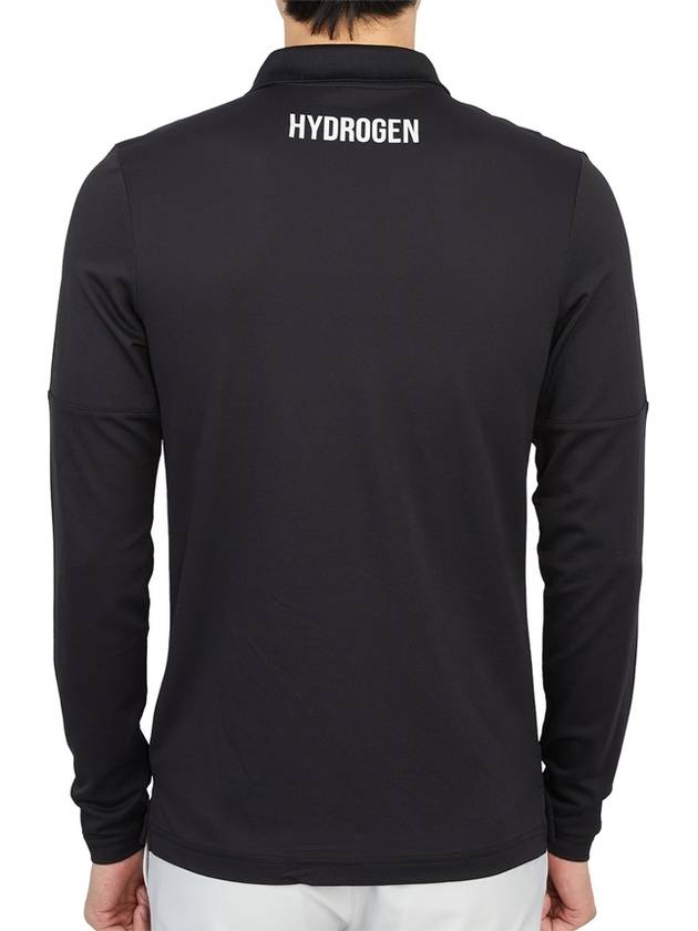 Golf Wear Polo Long Sleeve T-Shirt G00556 G76 - HYDROGEN - BALAAN 4