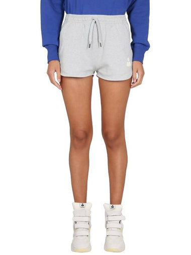 Mipha logo banding short pants - ISABEL MARANT - BALAAN 1