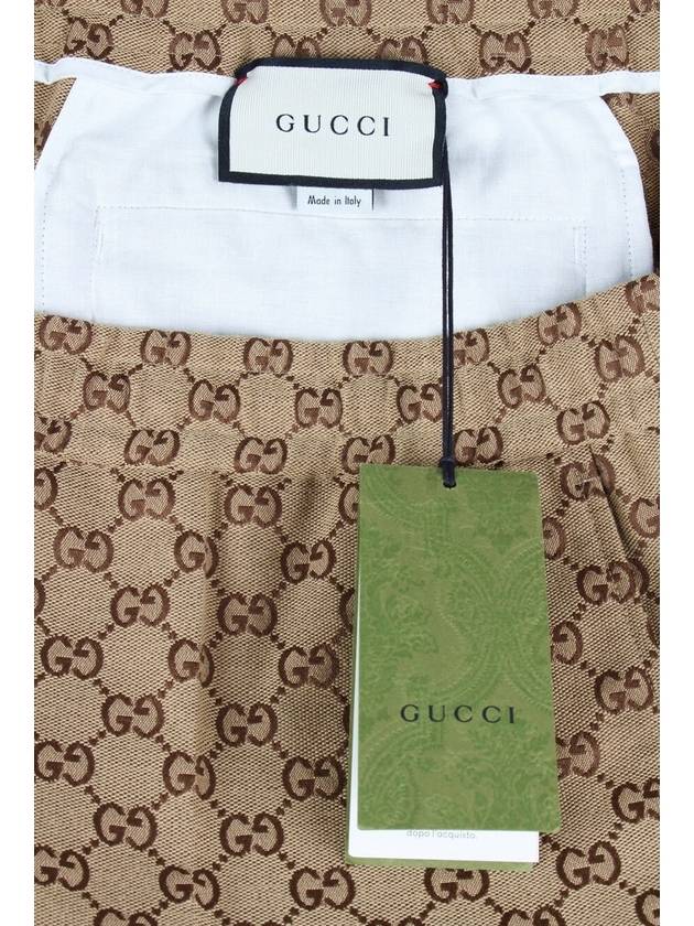 GG canvas short sleeve shirt jacket 48 - GUCCI - BALAAN 7