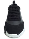 Bouncing Leather Low Top Sneakers Noir - HERMES - BALAAN 4