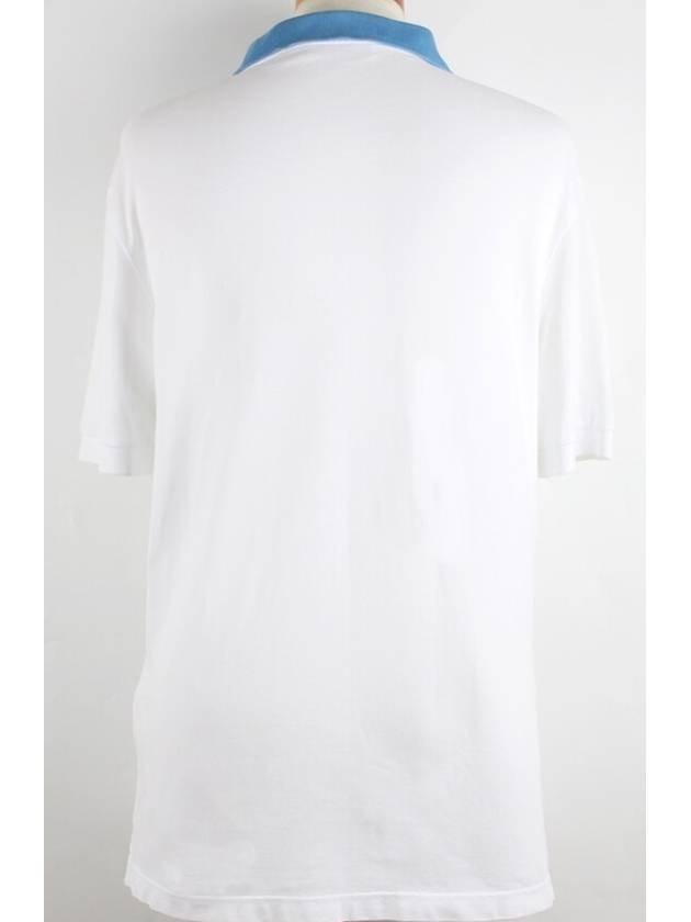 Logo PK Collar T Shirt XL - PRADA - BALAAN 5