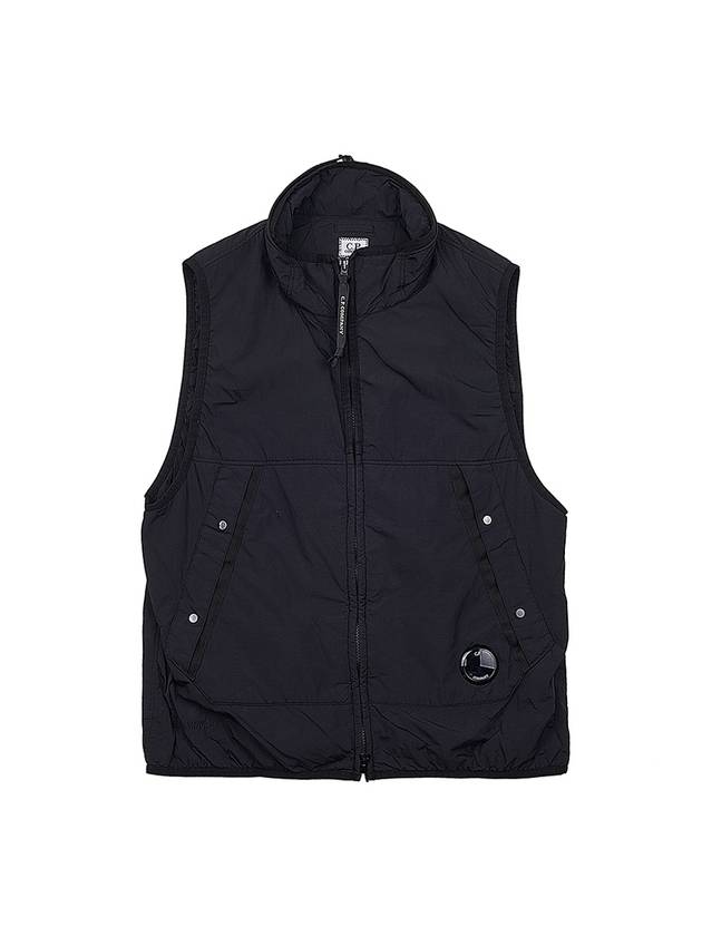 GDP Total Eclipse Lens Detail Vest Black - CP COMPANY - BALAAN 1