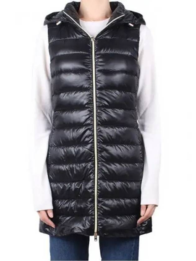 Women s Serena Goose Down Vest Black PI0329DIC 12017Z 9300 271282 1119843 - HERNO - BALAAN 1