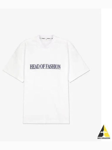 Head of Fashion Short Sleeve T Shirt White MRTWXJER054JER012white - SUNNEI - BALAAN 1