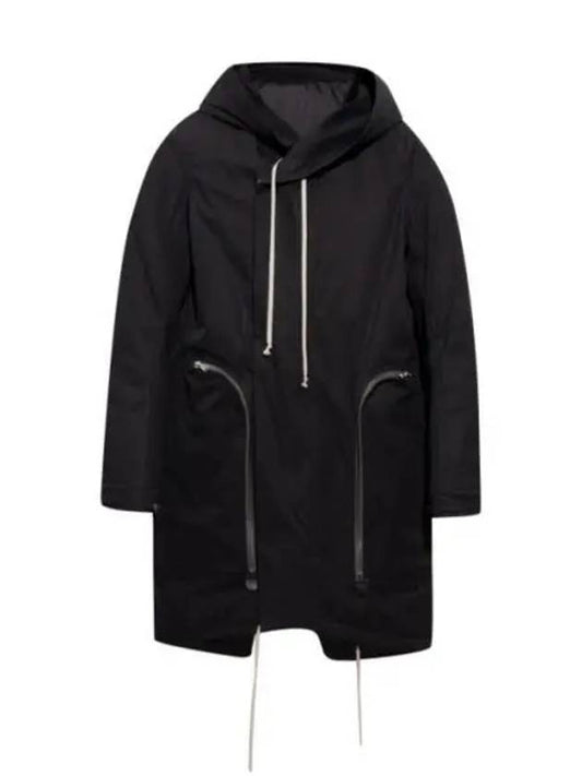 Rick Owens Bauhaus Jacket Black RU02B2971TE - RICK OWENS - BALAAN 1