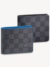 Slender Damier Wallet Graphite Blue - LOUIS VUITTON - BALAAN 2