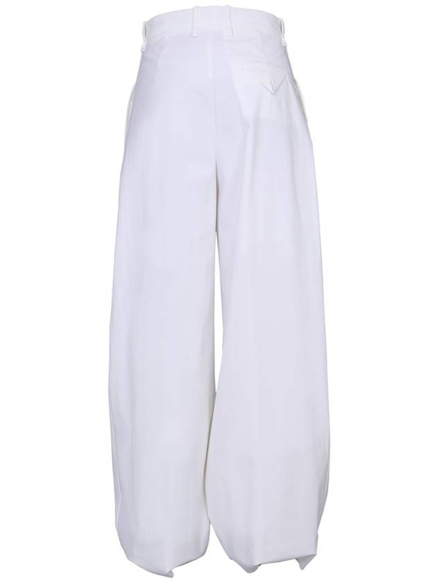 Stretch Nylon Leg Wide Pants - BOTTEGA VENETA - BALAAN 5