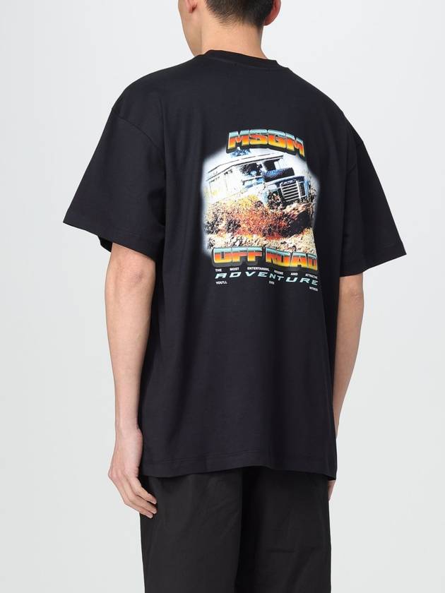 T-shirt Msgm con stampa in cotone - MSGM - BALAAN 2