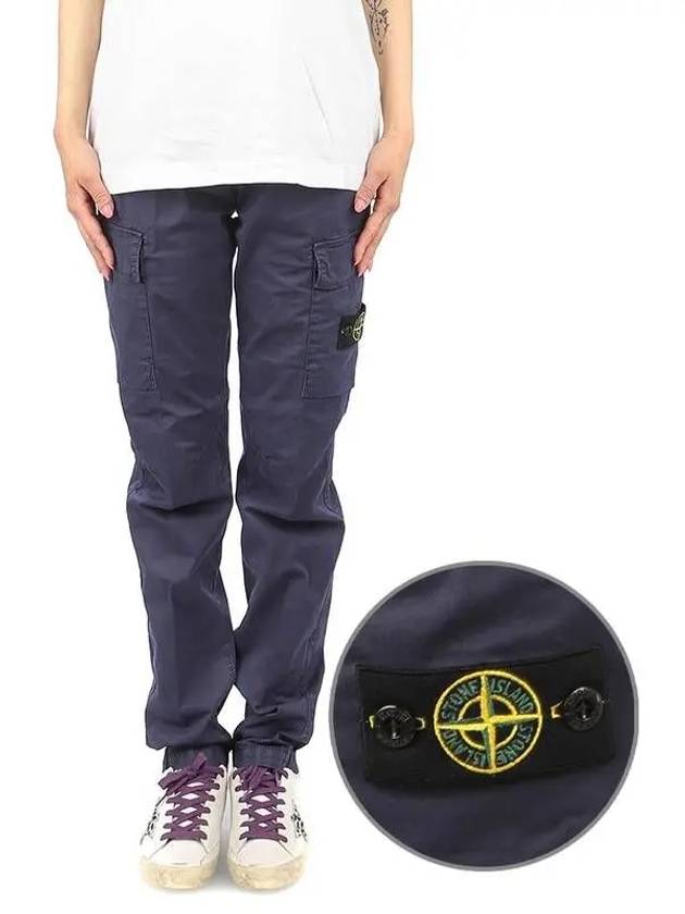 Kids Waffen Pants 781630410 V0126 Purple 270043 - STONE ISLAND - BALAAN 1