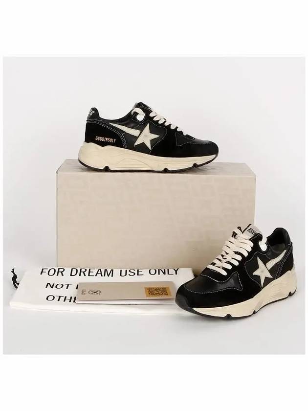 Running Sole Leather Low Top Sneakers Black - GOLDEN GOOSE - BALAAN 8