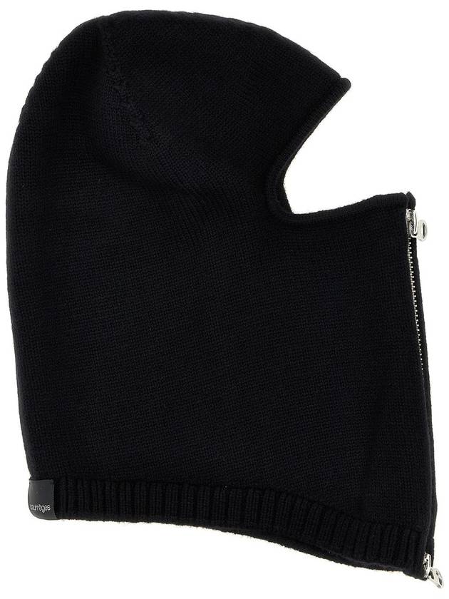 Courrèges 'Zipped Wool' Balaclava - COURREGES - BALAAN 3