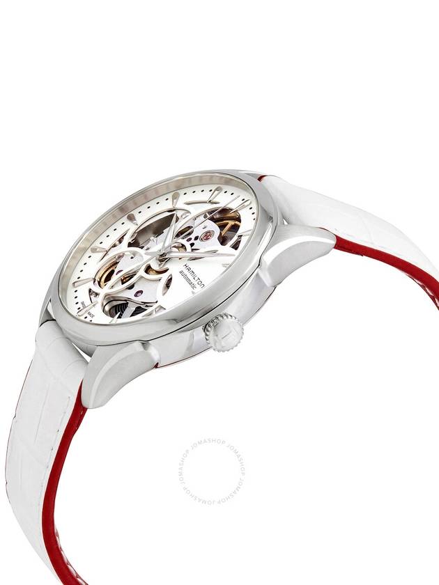 Jazzmaster Viewmatic Skeleton Watch White - HAMILTON - BALAAN 3