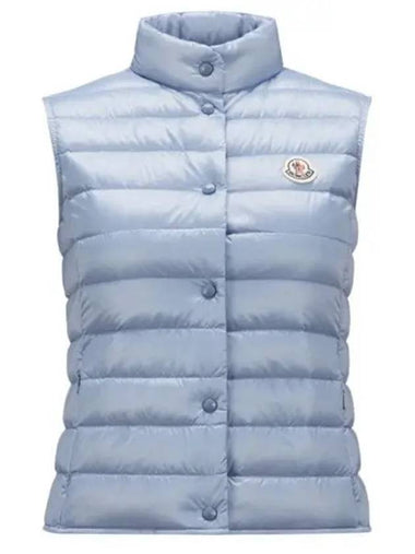 24 1A10200 53048 715 Liane logo patch padded vest - MONCLER - BALAAN 1