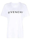 Archetype Logo Print Short Sleeve T-Shirt White - GIVENCHY - BALAAN 2