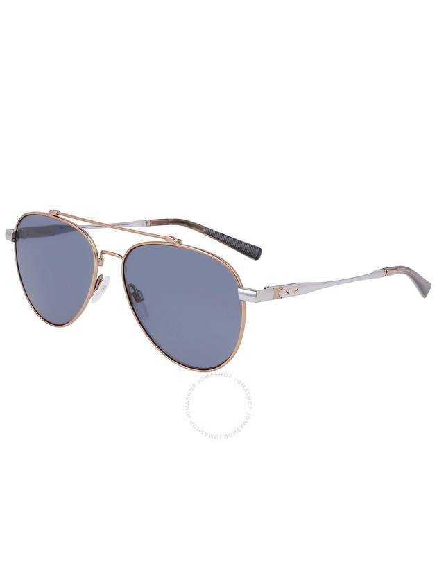 Shinola Blue Pilot Unisex Sunglasses SH2101S 781 56 - SHINOLA - BALAAN 1