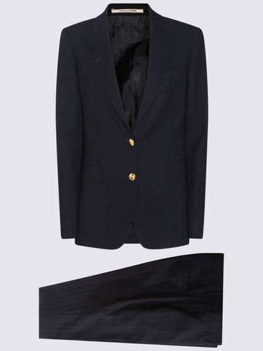 Tagliatore Navy Blue Wool Suits - TAGLIATORE - BALAAN 1