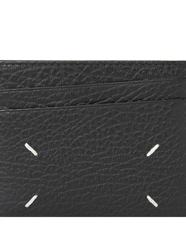 Four Stitch Card Wallet Black - MAISON MARGIELA - BALAAN 6