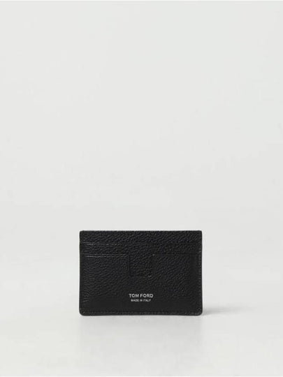 logo print leather card holder Y0232LCL158S - TOM FORD - BALAAN 2