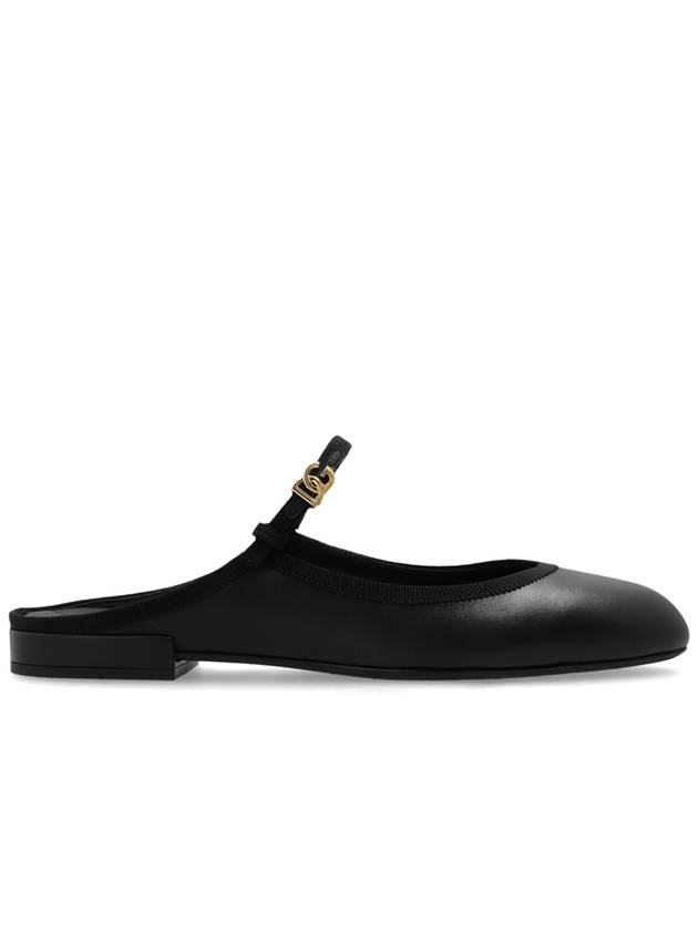 leather mule black - DOLCE&GABBANA - BALAAN 2