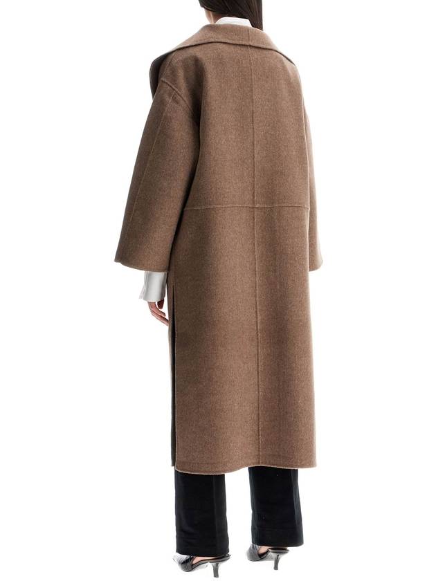 beige wool and cashmere kimono coat - TOTEME - BALAAN 3