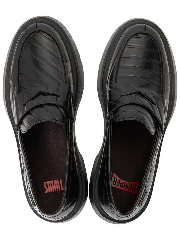 Walden Leather Loafers Black - CAMPER - BALAAN 3