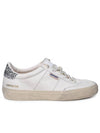 Soul Star Glitter Tab Low Top Sneakers White - GOLDEN GOOSE - BALAAN 2