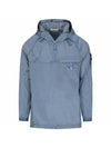 Men's Waffen Patch Metal Nylon Anorak Powder Blue - STONE ISLAND - BALAAN 2