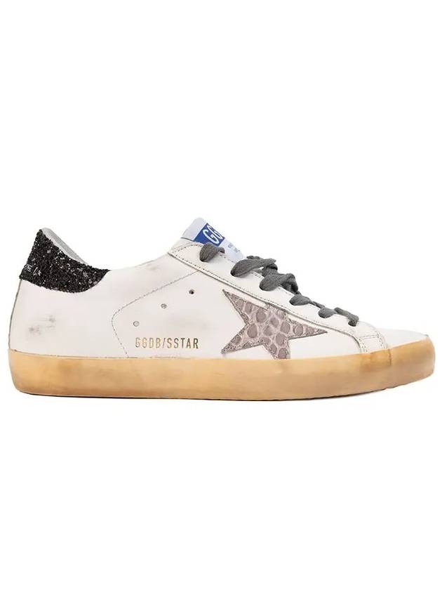 Superstar Glitter Low Top Sneakers White - GOLDEN GOOSE - BALAAN 2