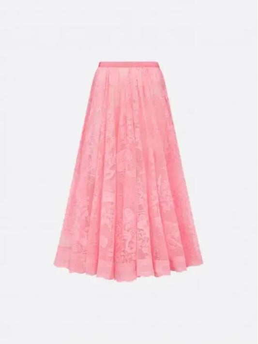 Riviera flare midi skirt 441J75A8986 X4401 - DIOR - BALAAN 1