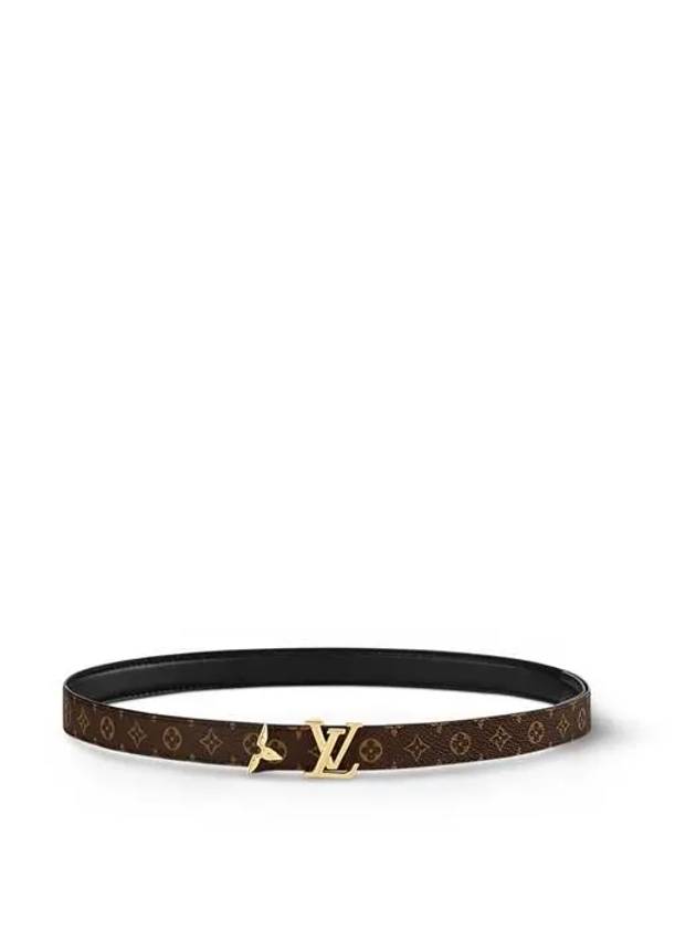 Pretty LV 20MM Reversible Leather Belt Black Brown - LOUIS VUITTON - BALAAN 3