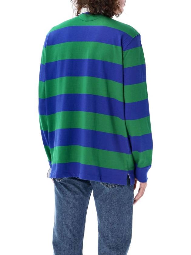 Striped Polo Shirt Green Royal - POLO RALPH LAUREN - BALAAN 3