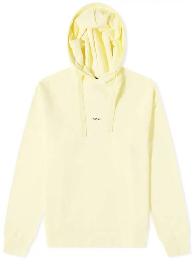 Larry Small Logo Hoodie Yellow - A.P.C. - BALAAN 1