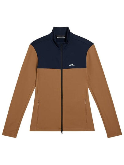 Banks Mid Layer Zip-Up Jacket Chipmunk - J.LINDEBERG - BALAAN 2