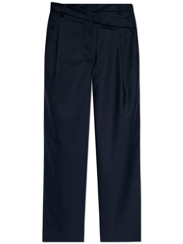 Munthe Wool Pants, Women's, Navy Blue - MUNTHE - BALAAN 1