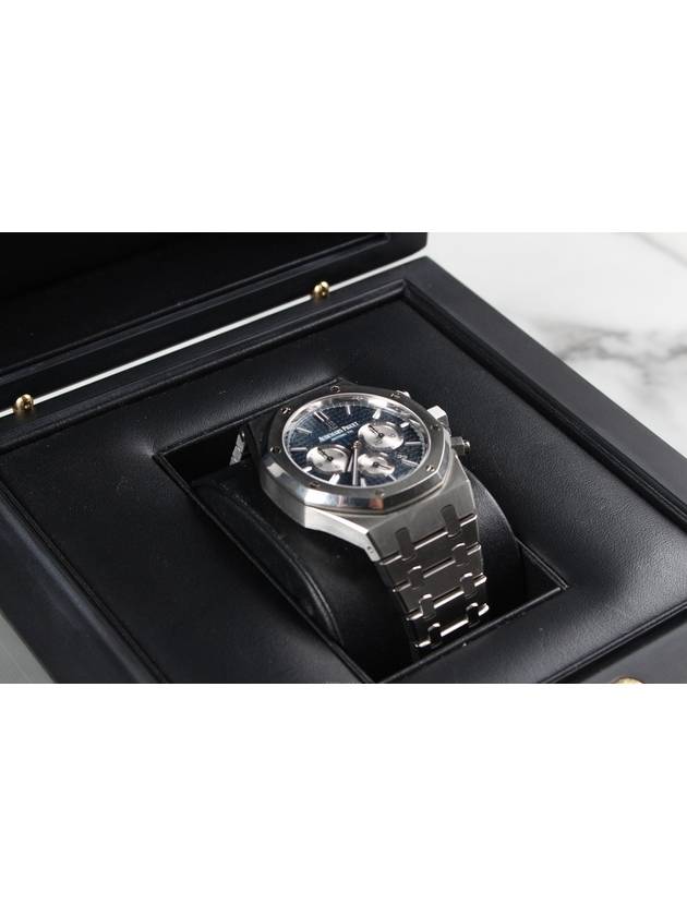 Royal Oak Steel Blue Plate 26331 21 Years - AUDEMARS PIGUET - BALAAN 4