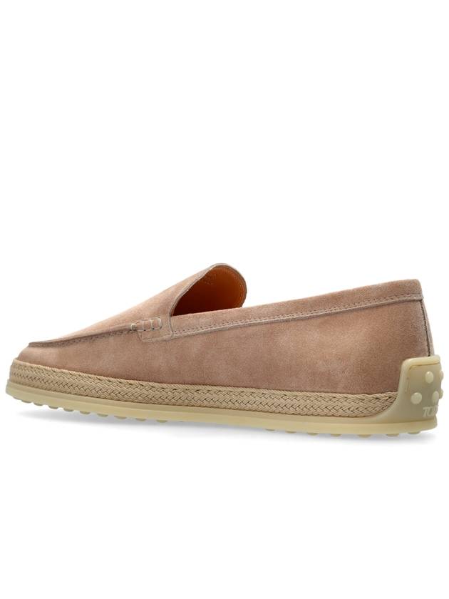 Tod’s Suede Shoes Type Loafers, Women's, Pink - TOD'S - BALAAN 5