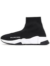 Speed Trainer High Top Sneakers Black - BALENCIAGA - BALAAN 5