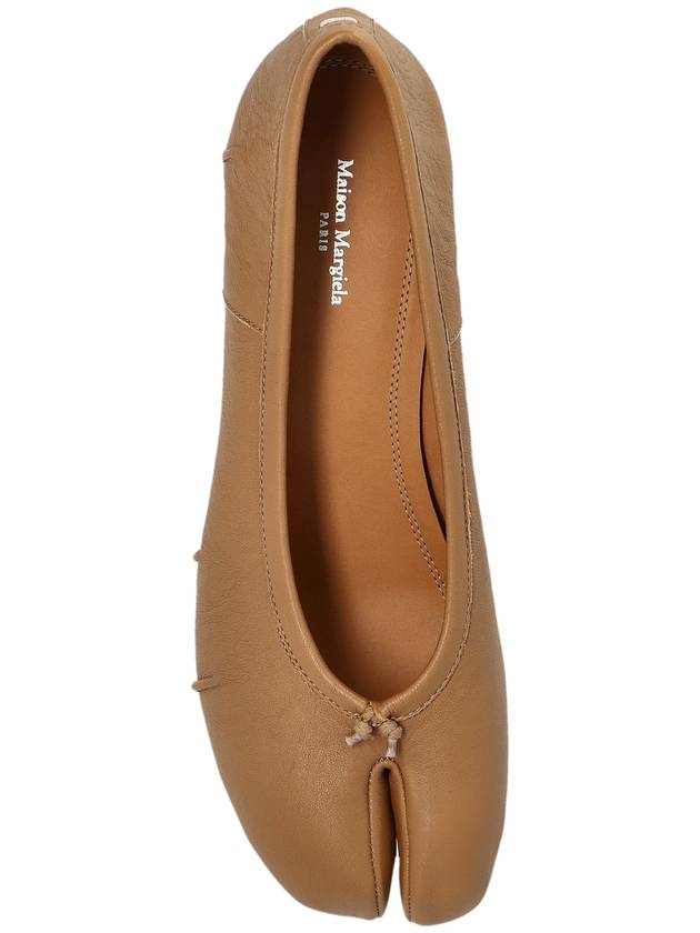 Maison Margiela Heeled Shoes With Tabi Cut-out, Women's, Brown - MAISON MARGIELA - BALAAN 6