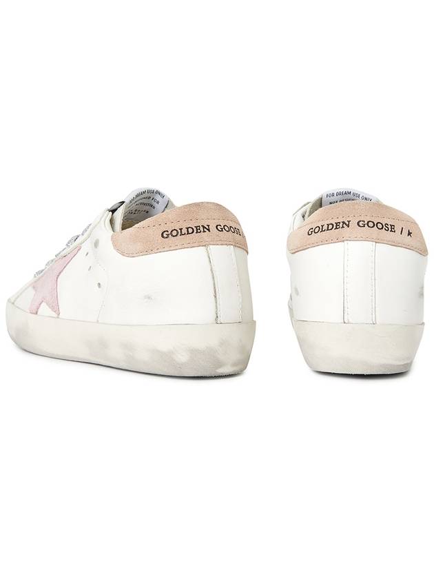 Superstar Low Top Sneakers White Pink - GOLDEN GOOSE - BALAAN 8