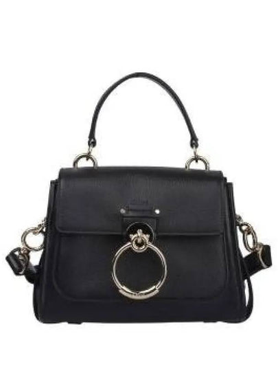 Tess Small Day Tote Shoulder Bag Black - CHLOE - BALAAN 2