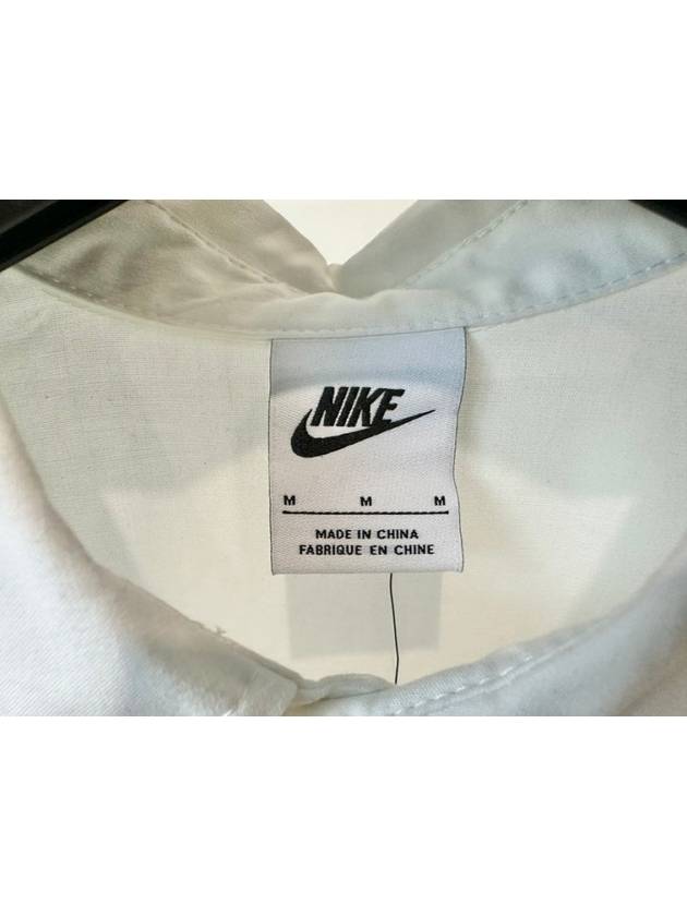 Short sleeve shirt jacket FN3903 133 white MENS M Asian fit - NIKE - BALAAN 4