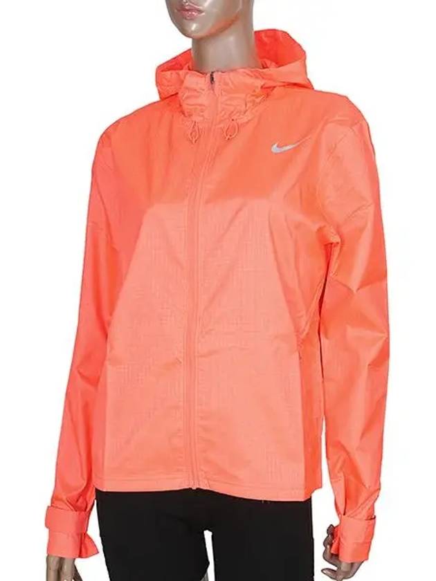 Essential Woven Running Hooded Jacket Orange - NIKE - BALAAN 3