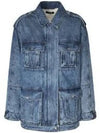 Women's Jumper Jacket TAHO VE0272HA B1H07H 30LU Taho Denim - ISABEL MARANT - BALAAN 2