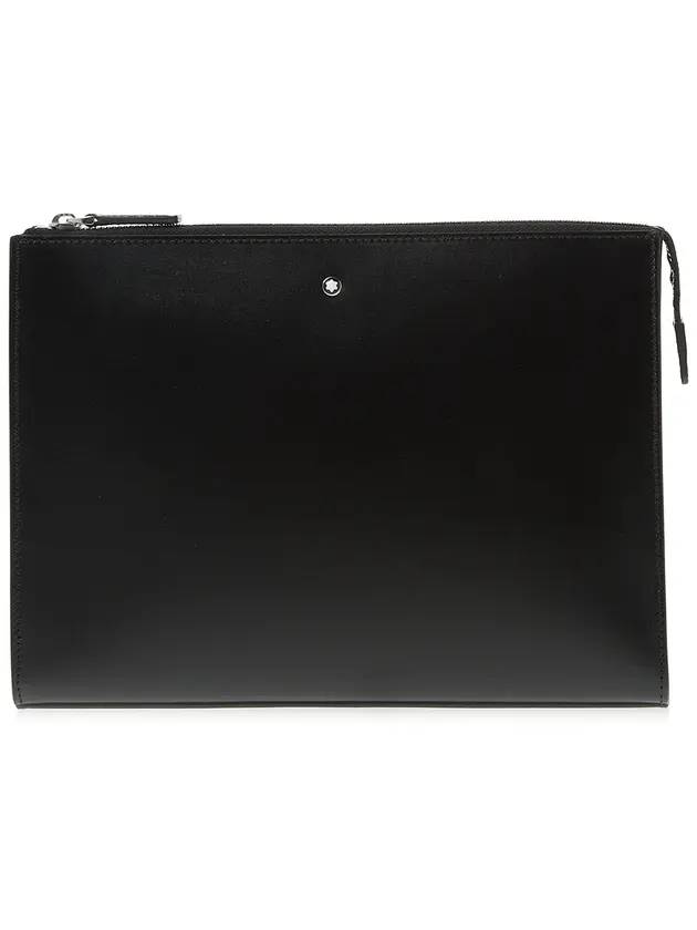 Meisterstuck Pochette Clutch Bag Black - MONTBLANC - BALAAN 1